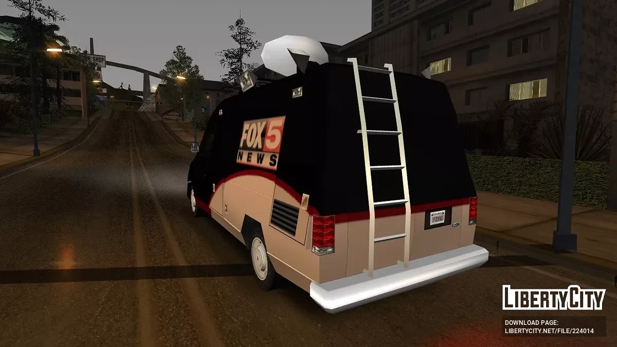 Ford Econoline 2011 News Van / GTA San Andreas
