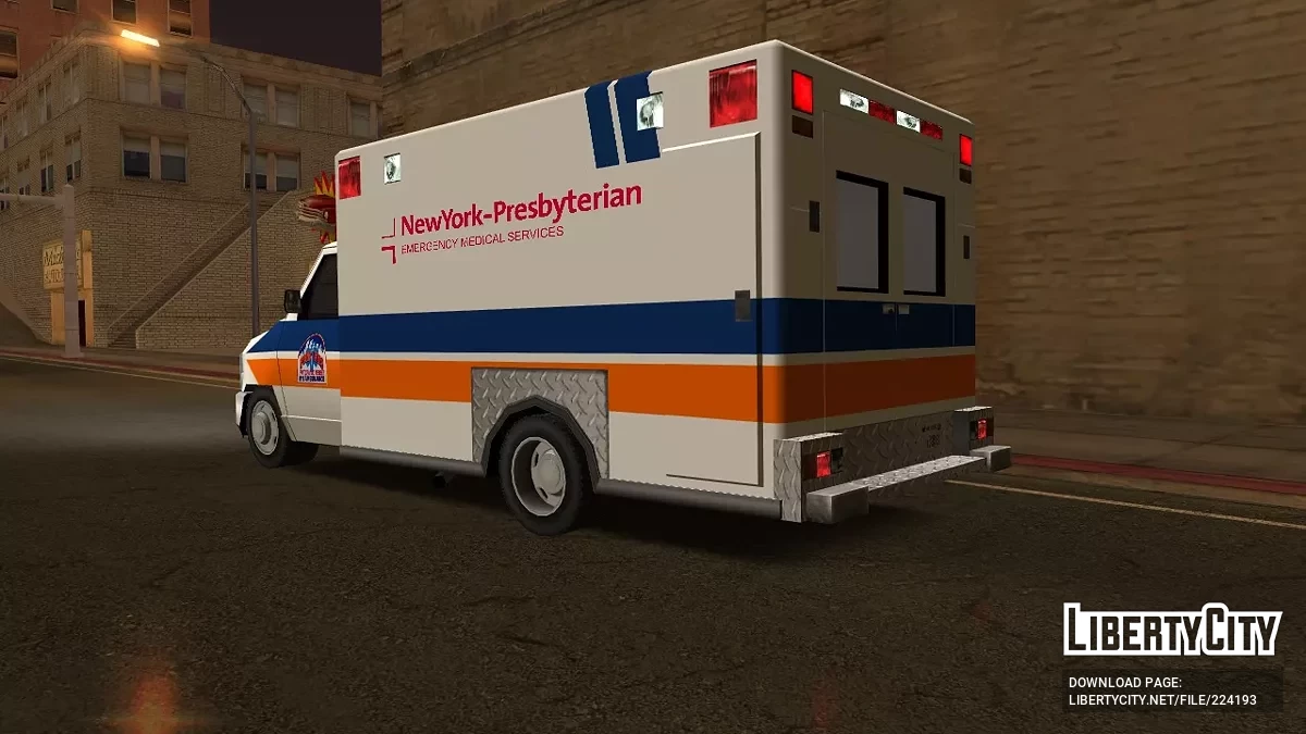Ford Econoline Ambulance / GTA San Andreas