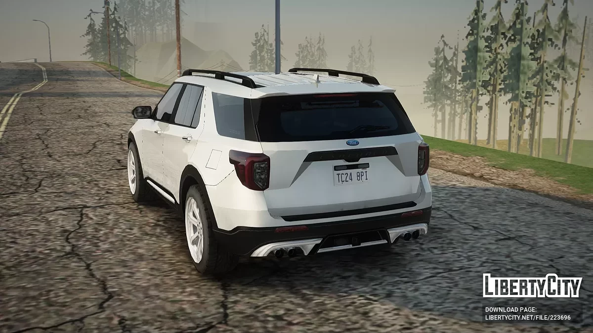 Ford Explorer 2020 без позначок / GTA San Andreas