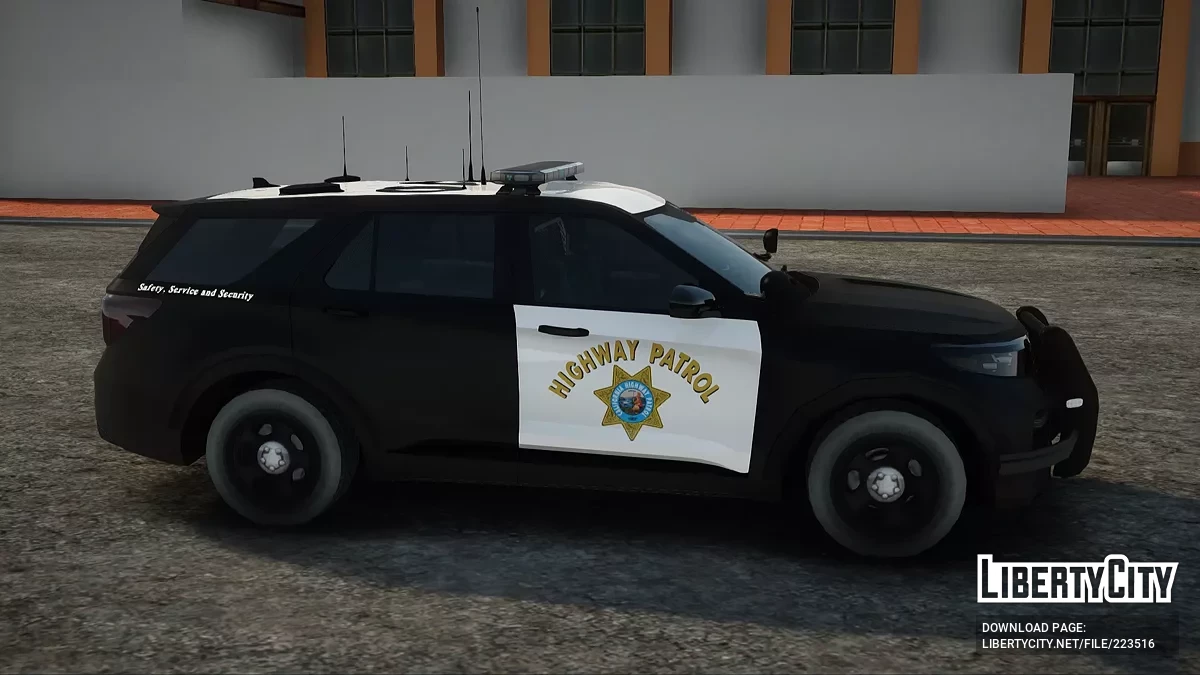 Ford Explorer 2022 Kaliforniya Otoyolu Polisiye / GTA San Andreas