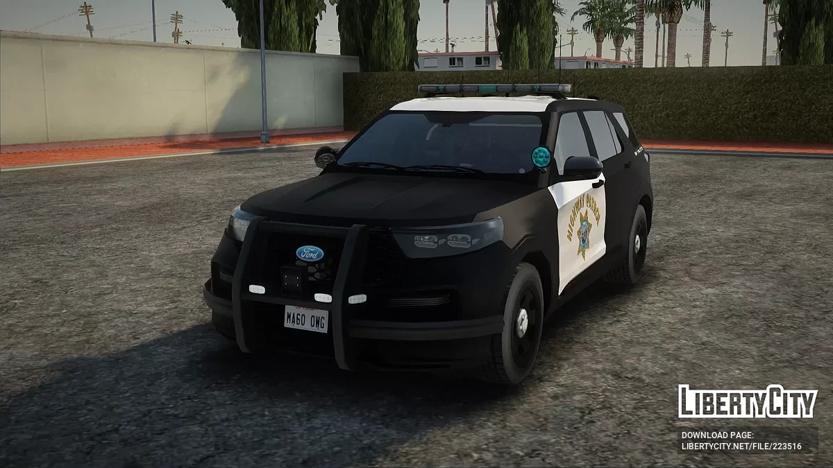 Ford Explorer 2022 Kaliforniya Otoyolu Polisiye / GTA San Andreas