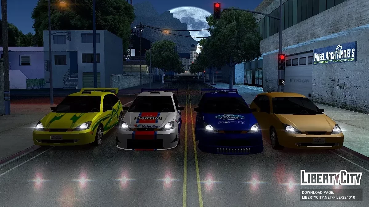 福特福克斯ZX3 / GTA San Andreas