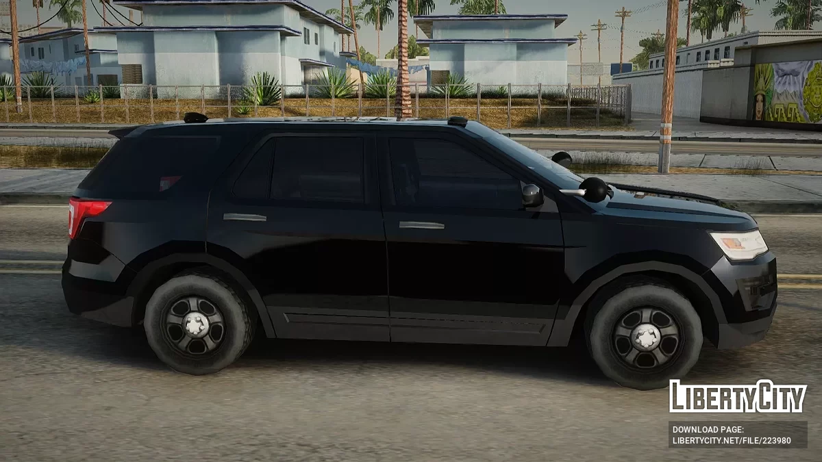 Ford Police Interceptor Utility sin marcar / GTA San Andreas