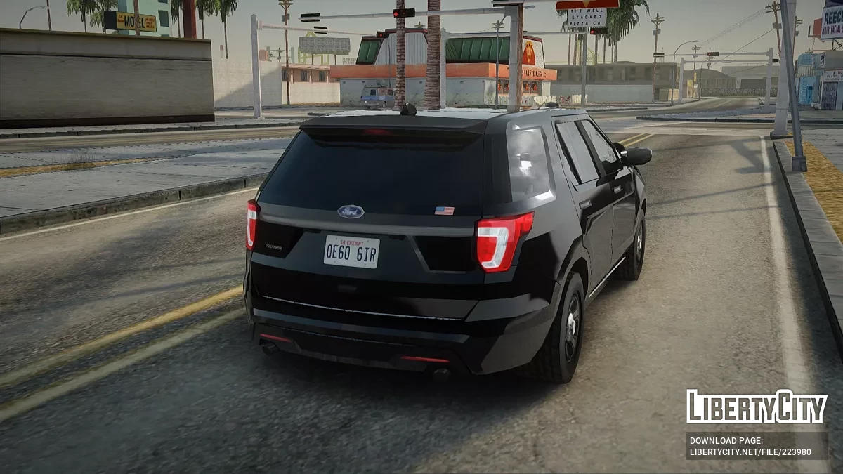 Ford Police Interceptor Utility sin marcar / GTA San Andreas