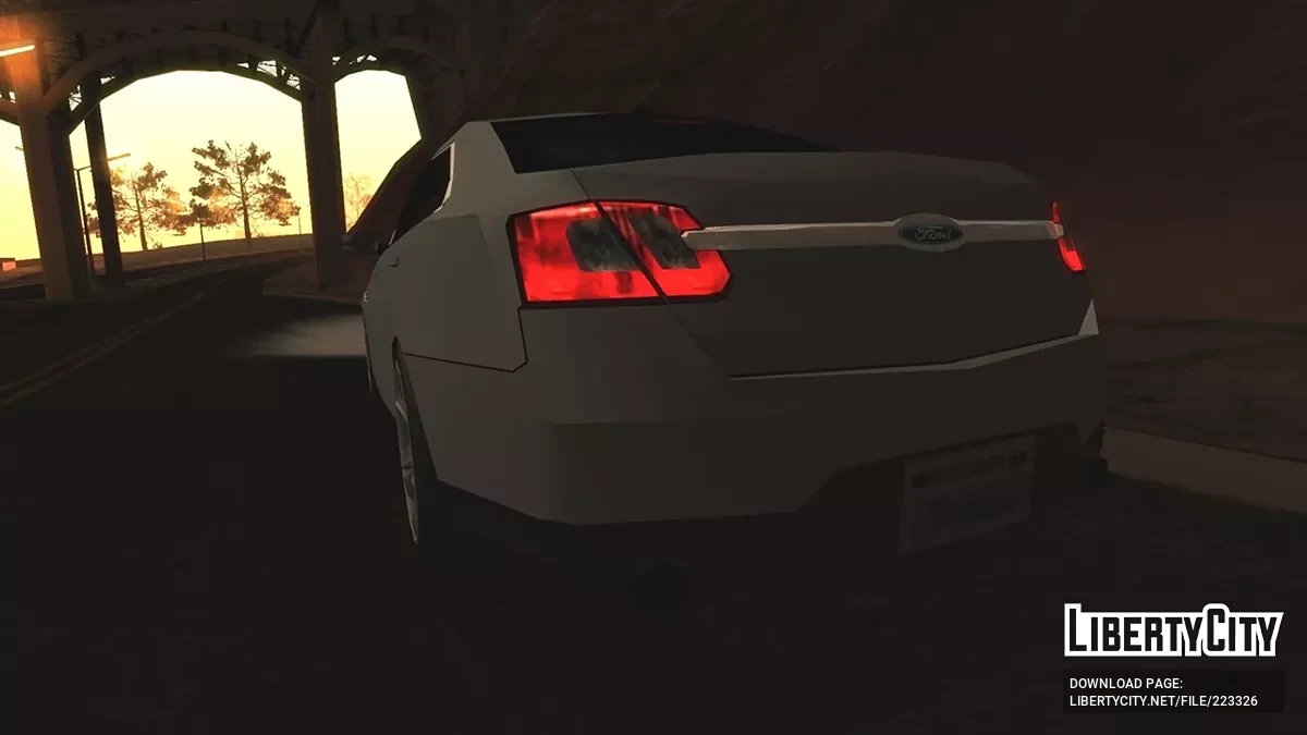 Ford Taurus 2010 SHO Versão Civil / GTA San Andreas