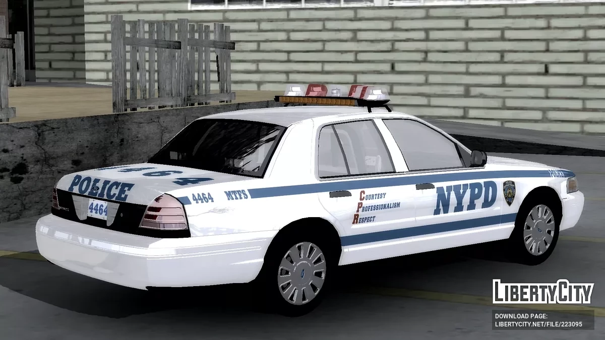 [ImVeFt] [ELM] Modified 2007 CVPI NYPD MSTF / GTA San Andreas