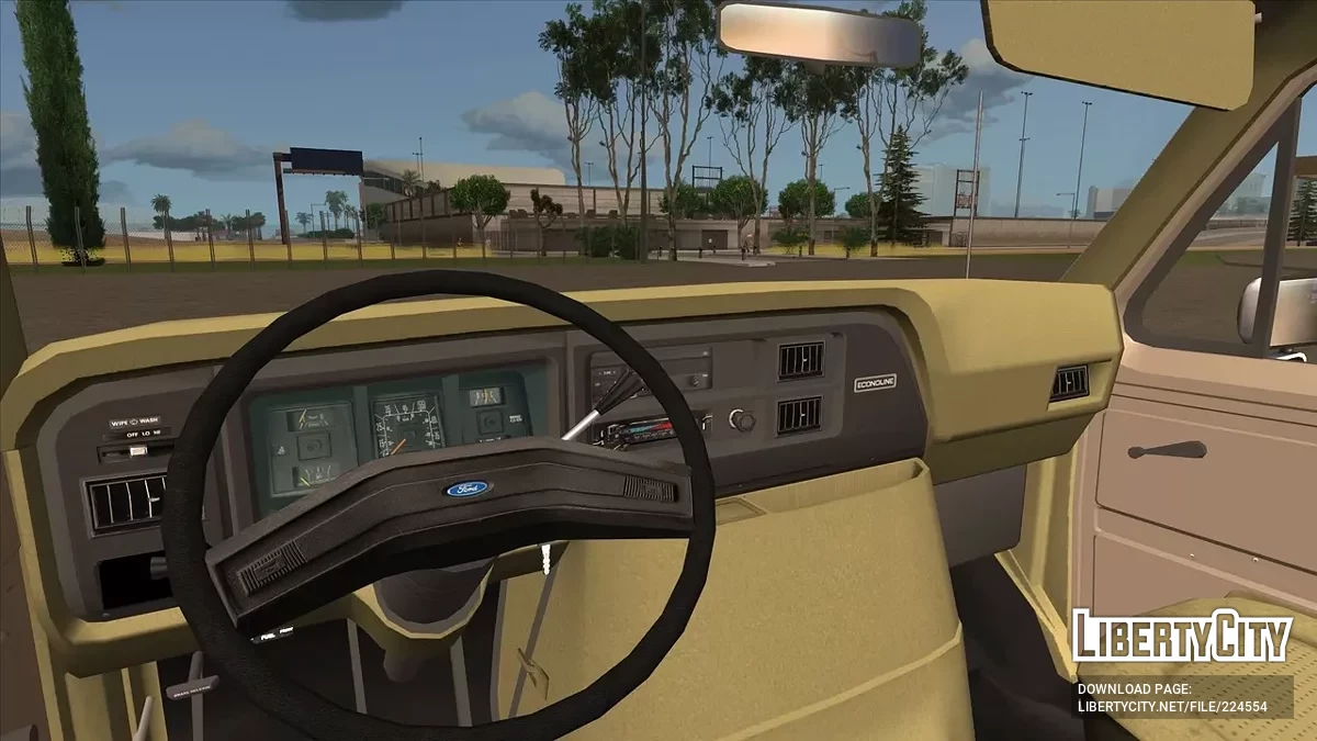 Ford Econoline 350 SA News Van 1991 / GTA San Andreas