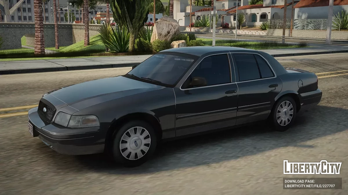 2007 Форд Краун Вікторія Поліцейський Інтерсептор ФБР / GTA San Andreas