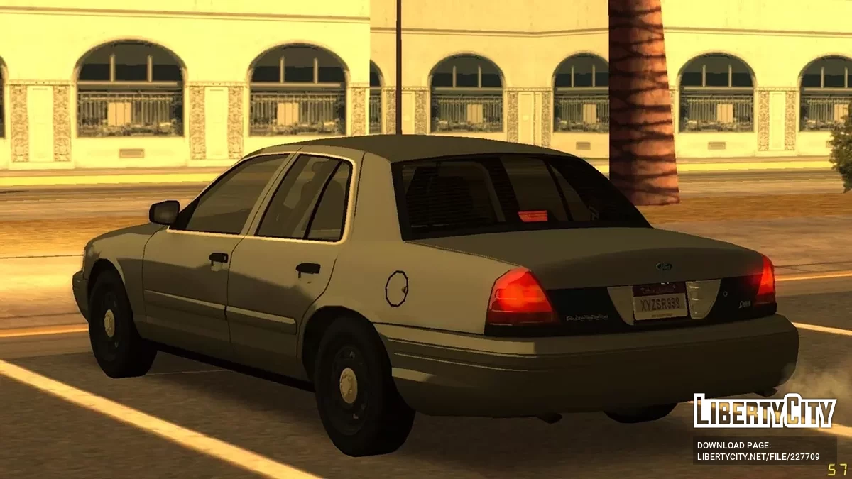 Відновлений Ford Crown Victoria Police Interceptor 2005 року / GTA San Andreas
