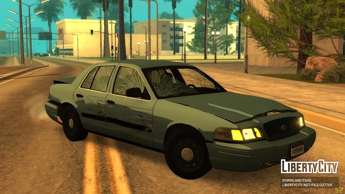 Відновлений Ford Crown Victoria Police Interceptor 2005 року / GTA San Andreas
