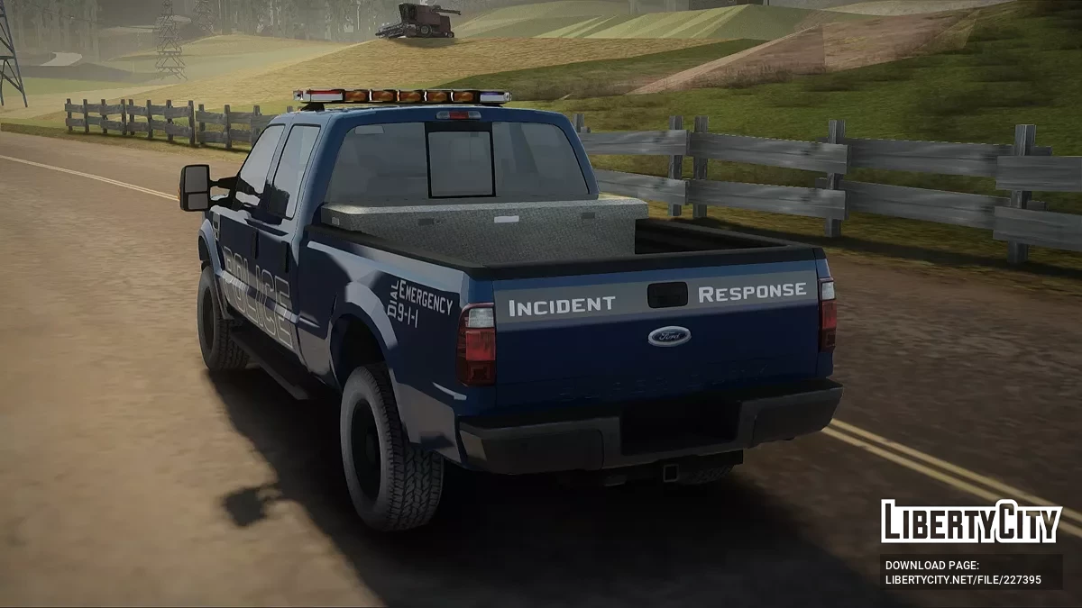 Ford F-250 Реакція на інциденти / GTA San Andreas
