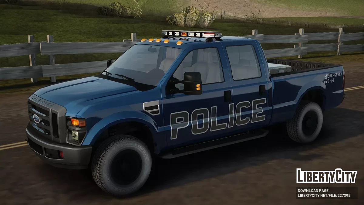 Ford F-250 Реакція на інциденти / GTA San Andreas