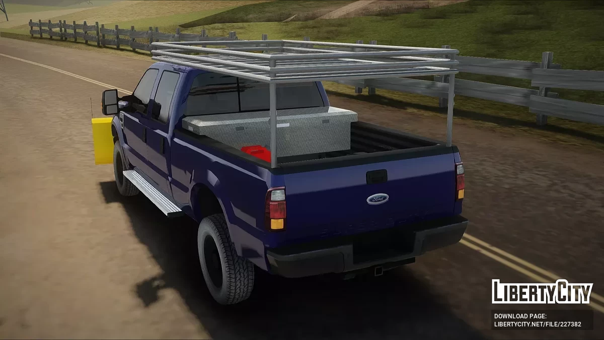 Ford F-250 Снігоприбирач / GTA San Andreas