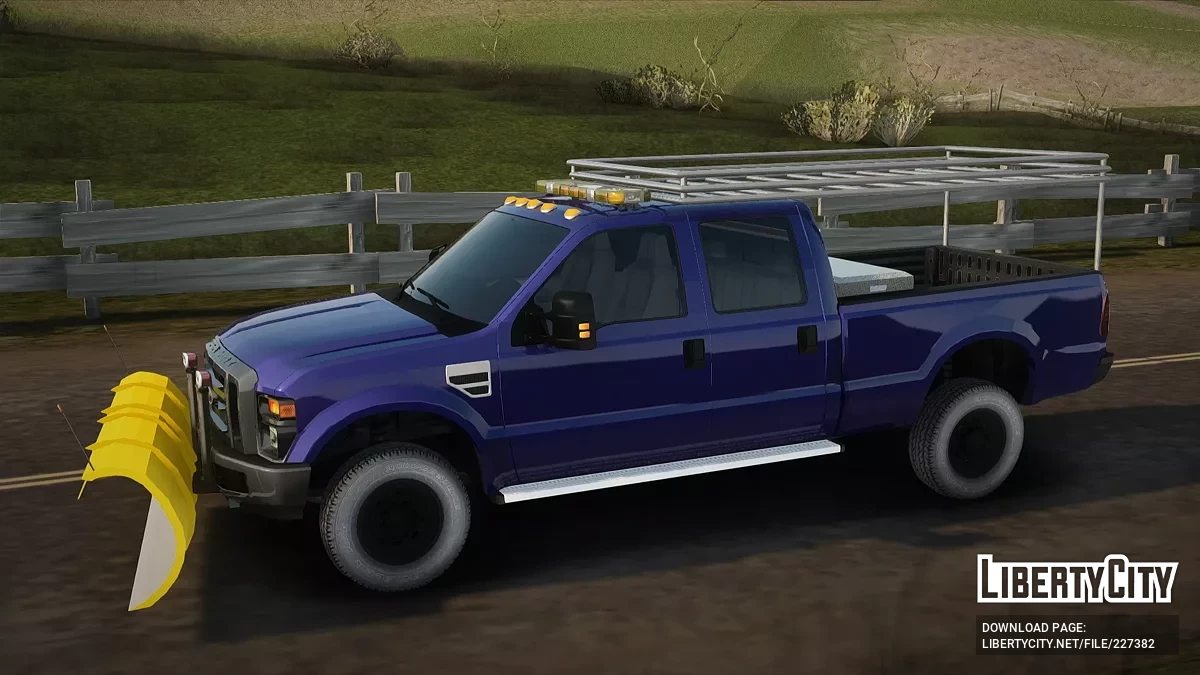 Ford F-250 Снігоприбирач / GTA San Andreas