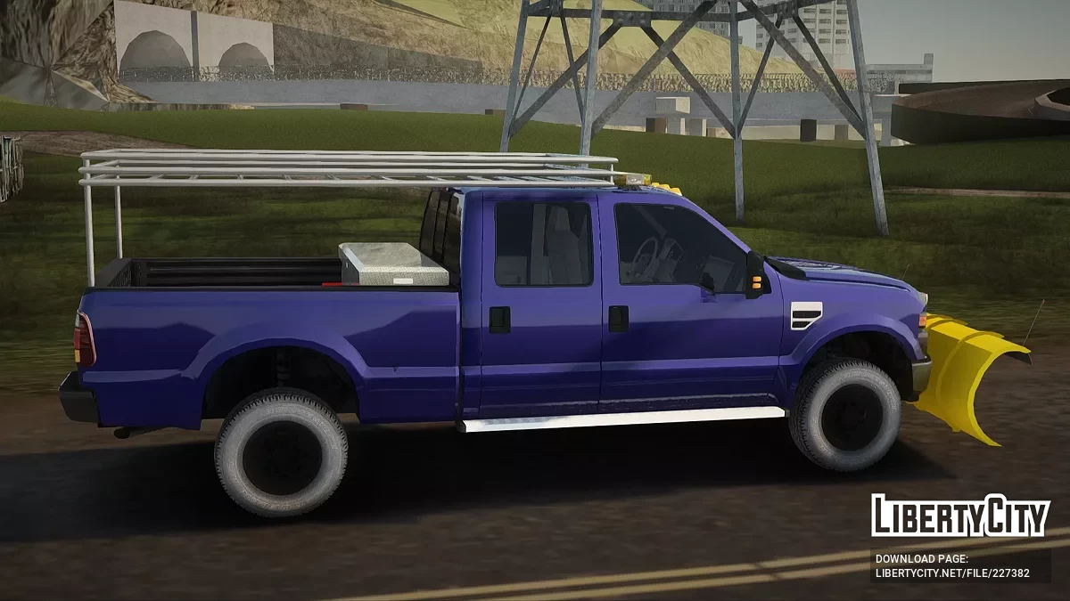 Ford F-250 Снігоприбирач / GTA San Andreas