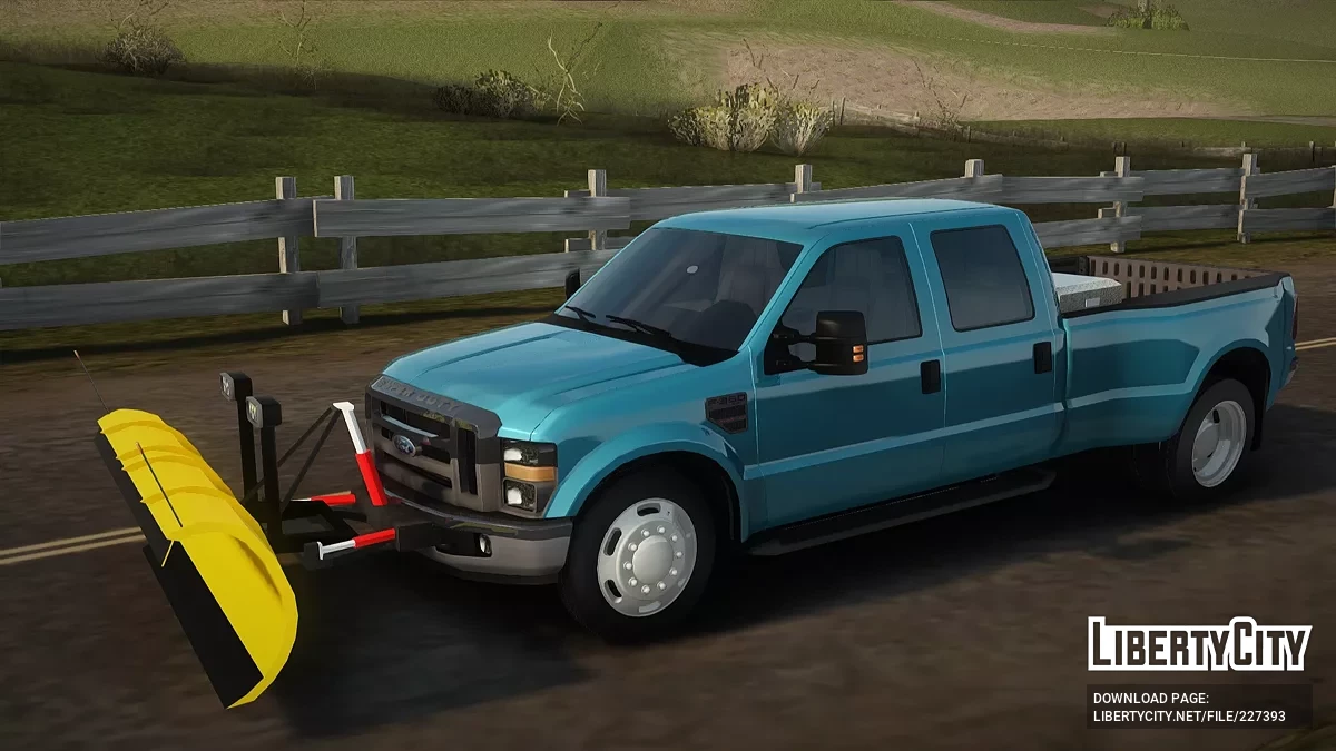 Форд F-350 Снігоприбирач / GTA San Andreas