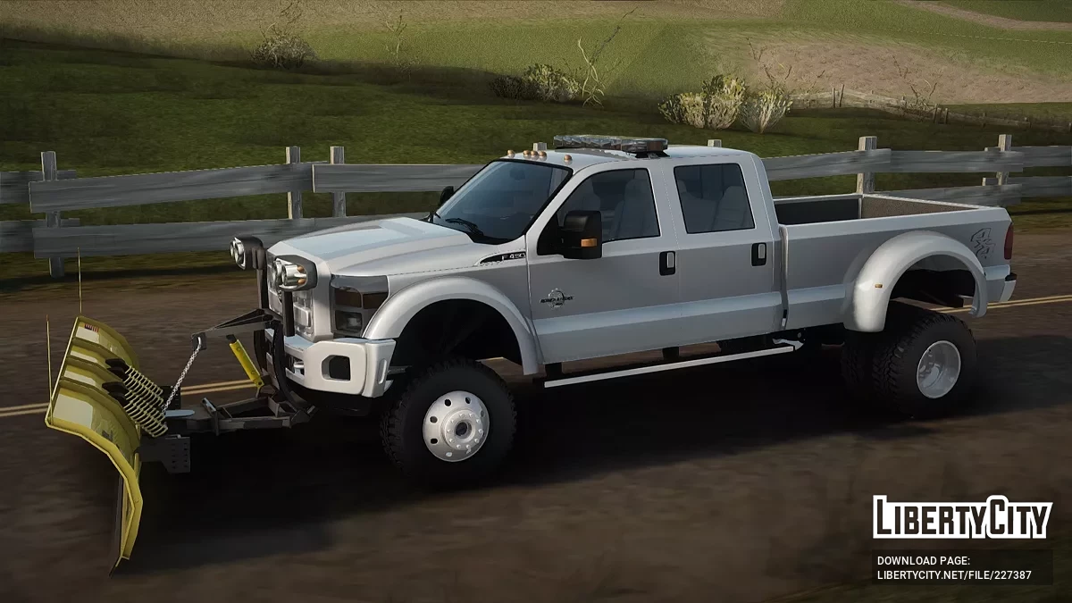 Ford F-450 Limpador de Neve / GTA San Andreas
