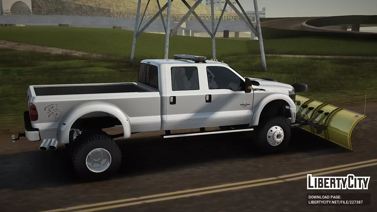 Ford F-450 Limpador de Neve / GTA San Andreas