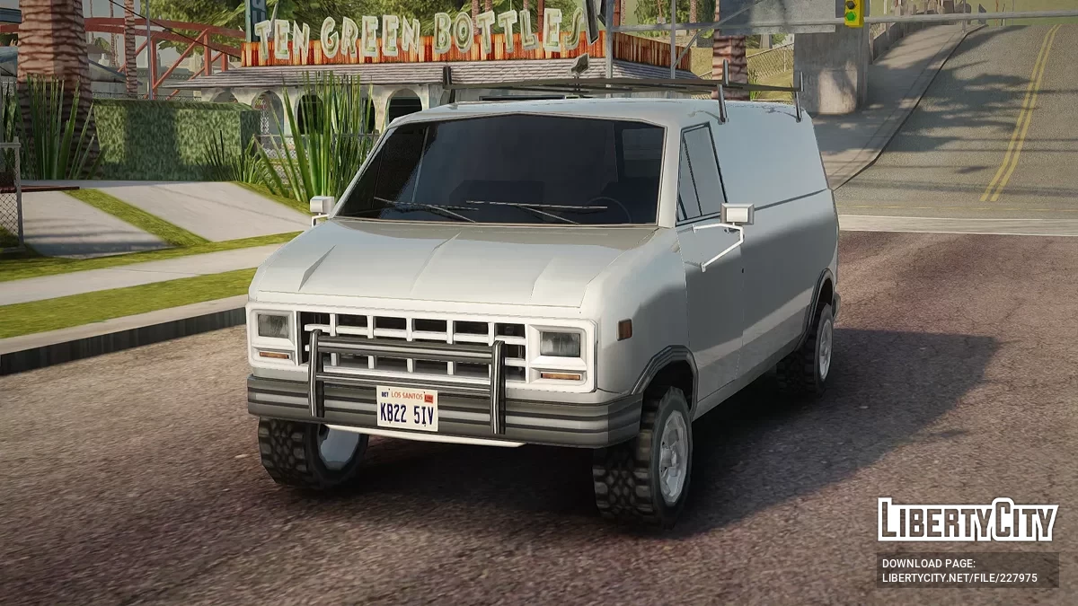 Restaurierter Ford Econoline 1979 / GTA San Andreas