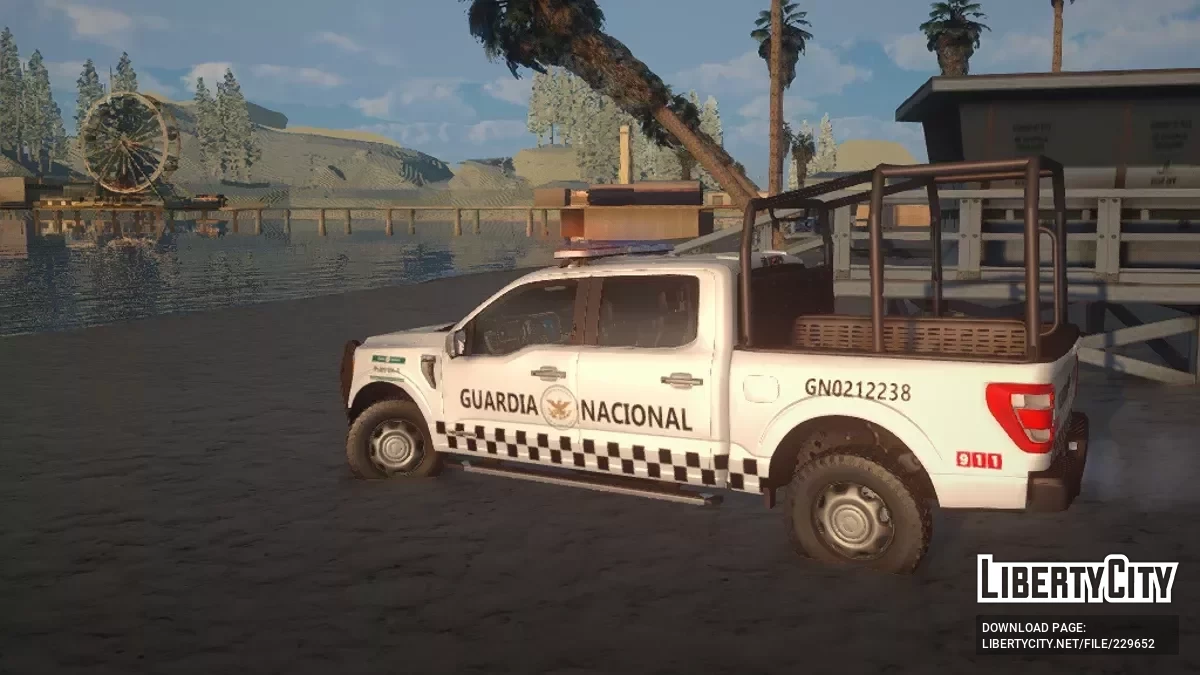 Ford F-150 2022 Garde Nationale / GTA San Andreas