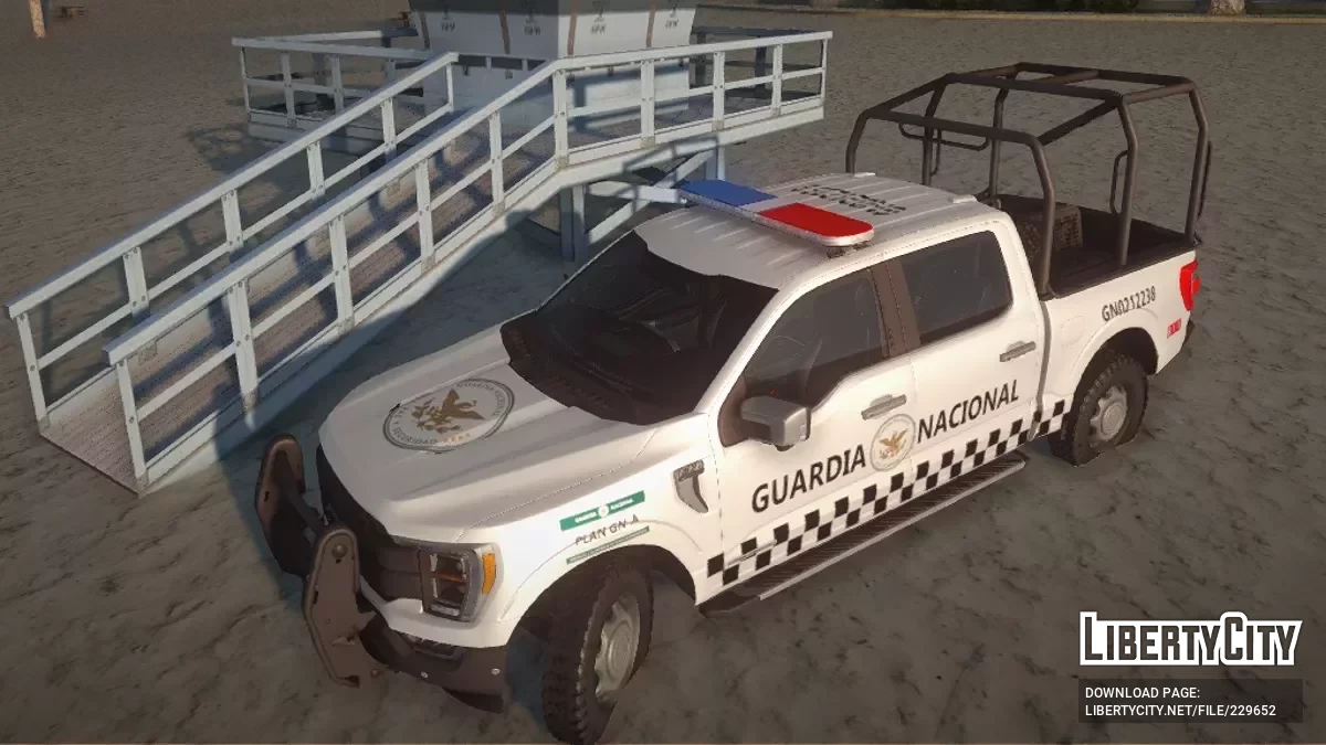 Ford F-150 2022 Garde Nationale / GTA San Andreas