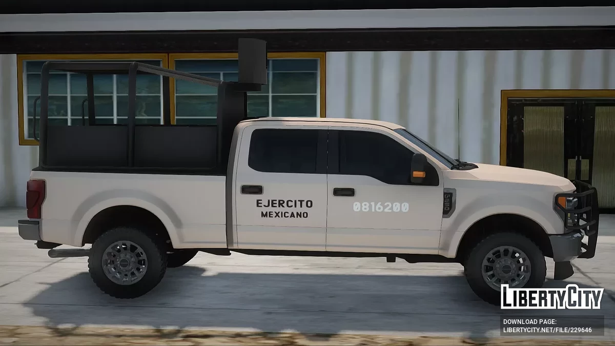 Ford F-250 Angkatan Bersenjata Meksiko Pertahanan Gurun / GTA San Andreas