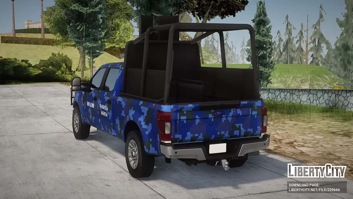 Ford F-250 Angkatan Udara / GTA San Andreas