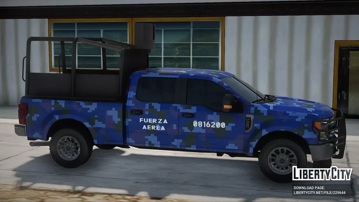 Ford F-250 Angkatan Udara / GTA San Andreas