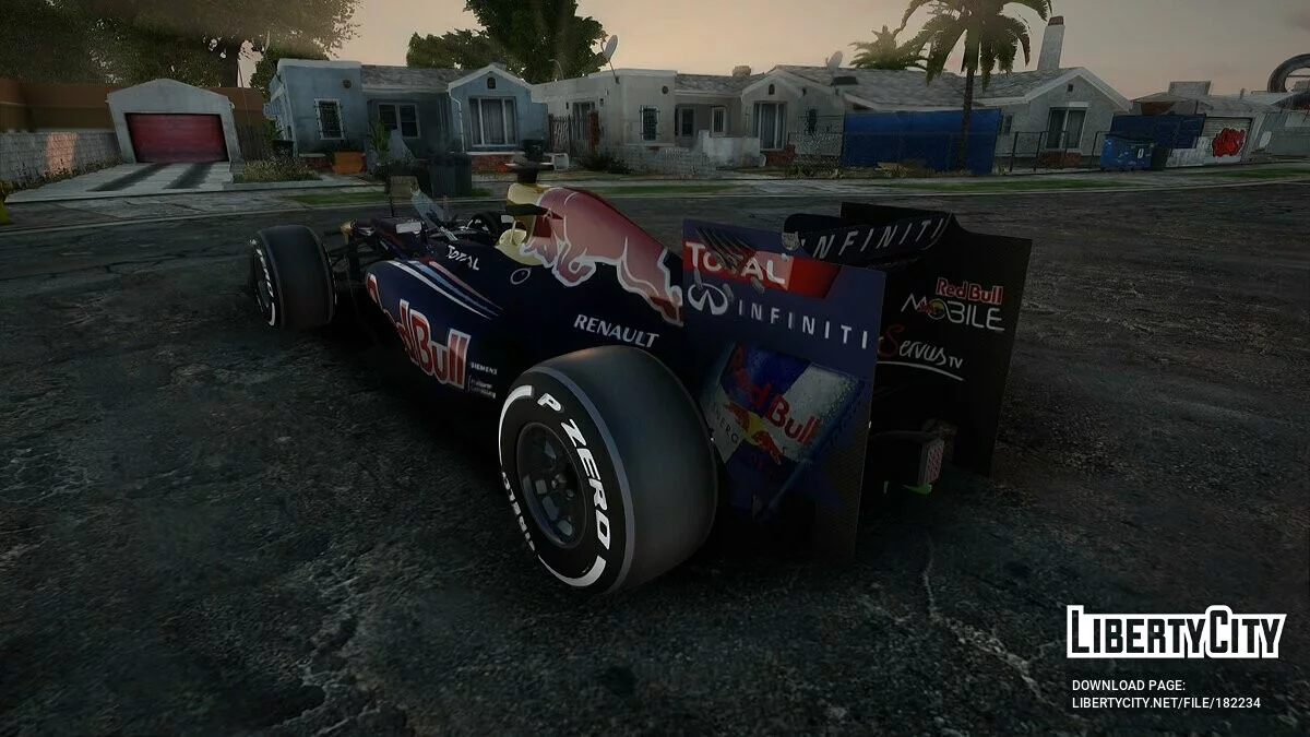 Red Bull RB7 F1 2011 / GTA San Andreas