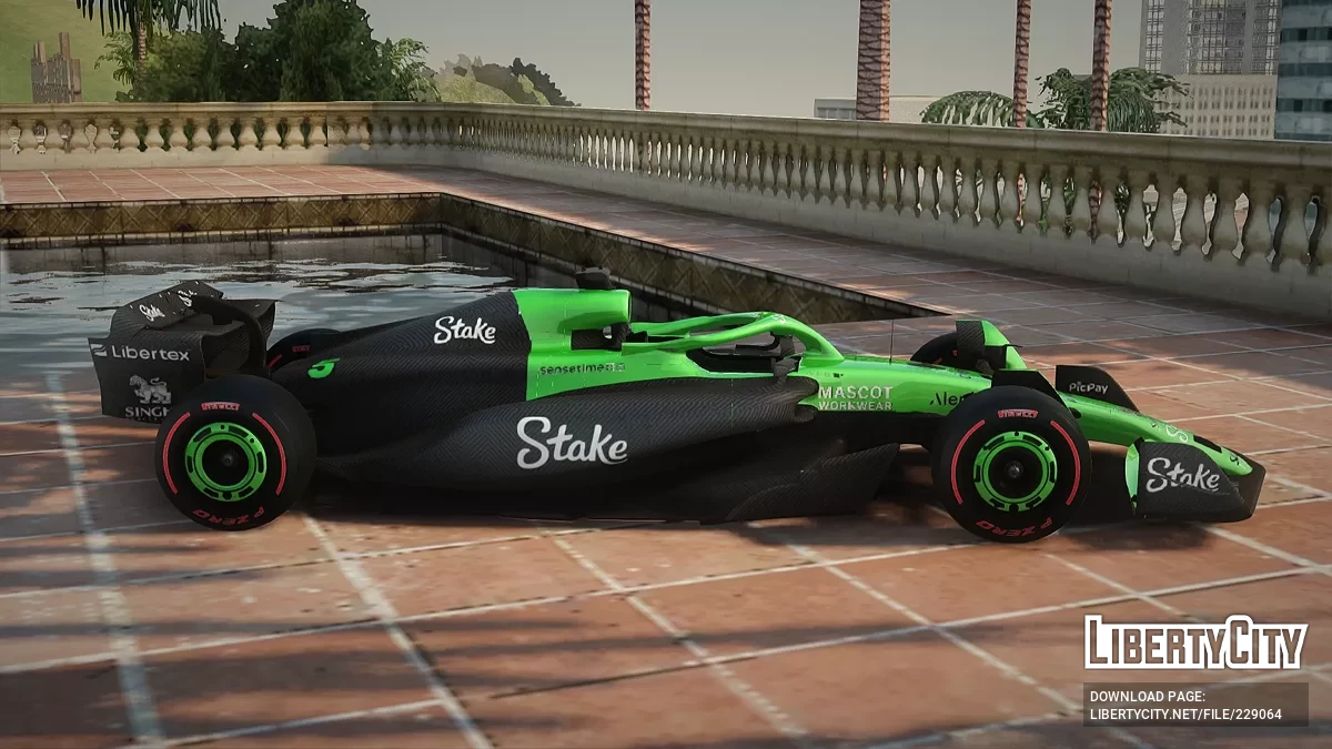 Команда Stake F1 Kick Sauber C45 Габріеля Бортолето №5 / GTA San Andreas