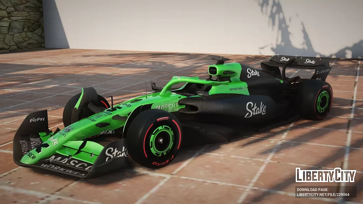 Команда Stake F1 Kick Sauber C45 Габріеля Бортолето №5 / GTA San Andreas