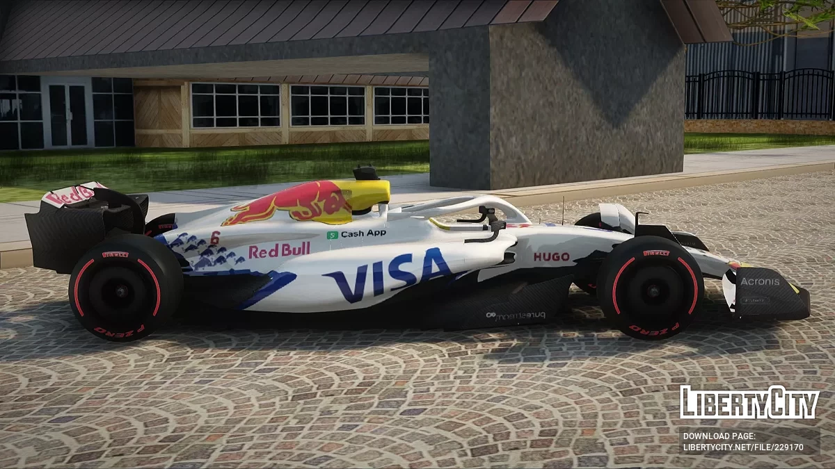 فريق VCARB F1 إيزاك هادجار №6 / جي تي إيه سان أندرياس