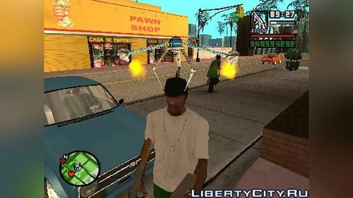 Crazy jetpack / GTA San Andreas