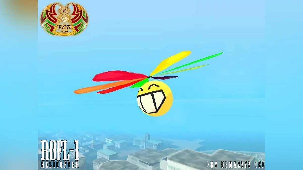 Smiley in the sky / GTA San Andreas
