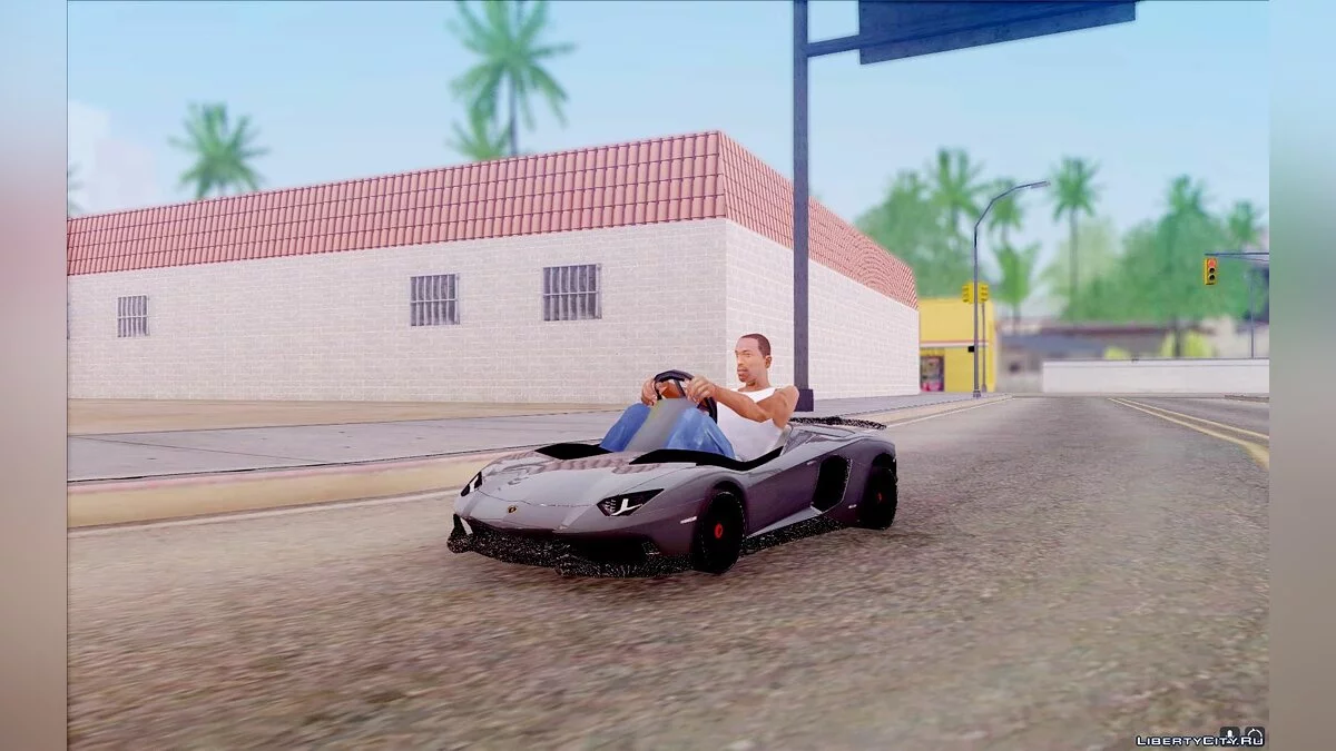 Lamborghini Aventador J Kart / GTA San Andreas