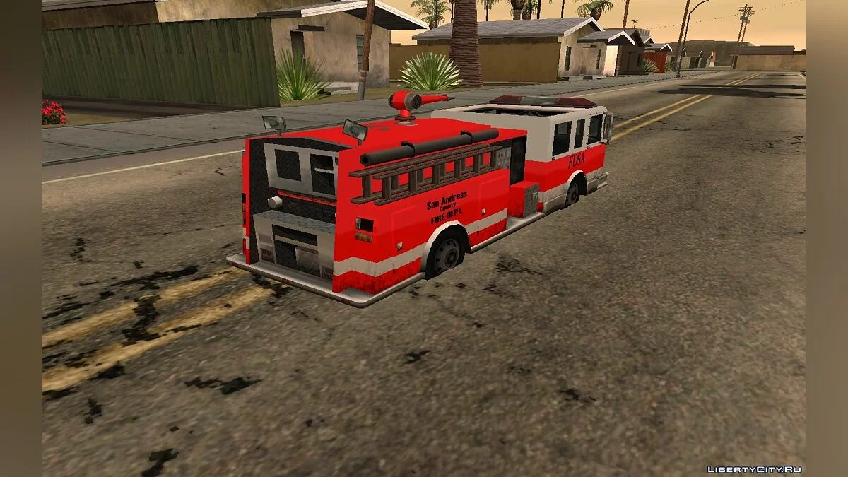 Caminhão de Bombeiros Infantil / GTA San Andreas