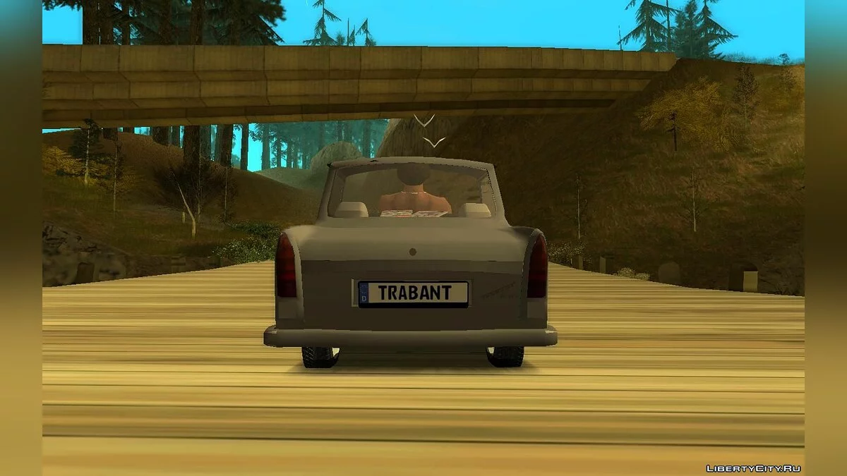 Cavalo e carroceria Trabant / GTA San Andreas