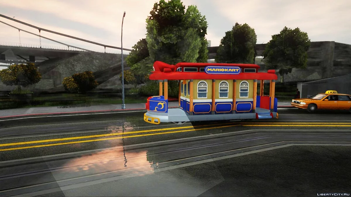 Mario Kart 8 Tram M / GTA San Andreas