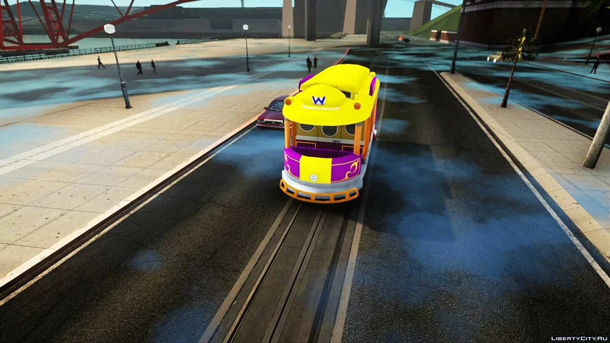 Mario Kart 8 Tram W / GTA San Andreas