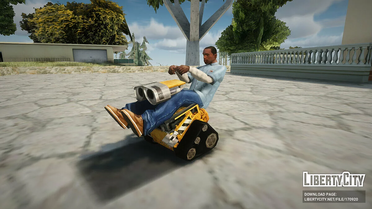 WALL-E / GTA San Andreas