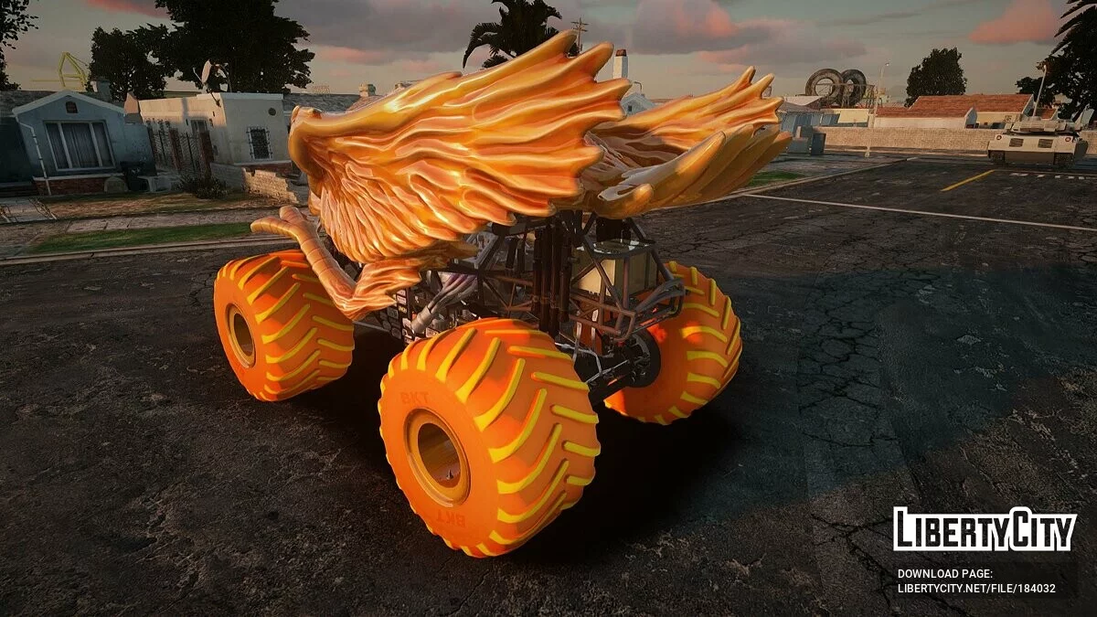 WildFire из Monster Jam Steel Titans / GTA San Andreas