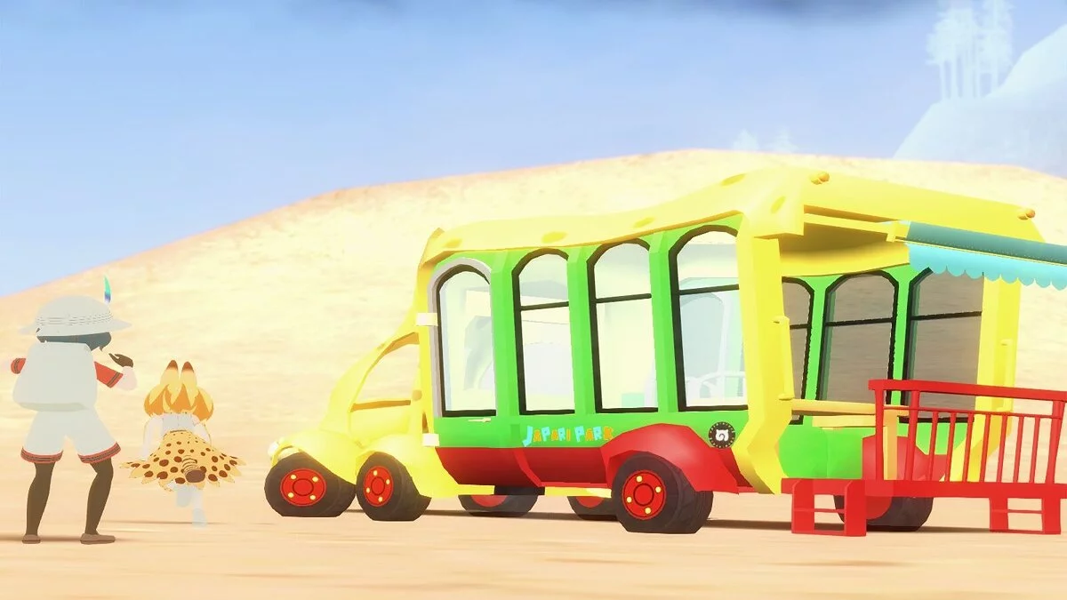 Japary Bus з Kemono Friends / GTA San Andreas