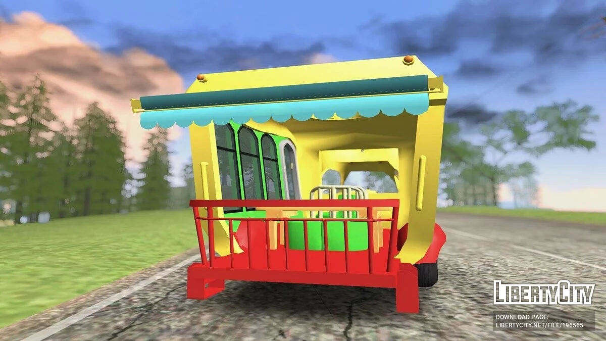 Japary Bus з Kemono Friends / GTA San Andreas
