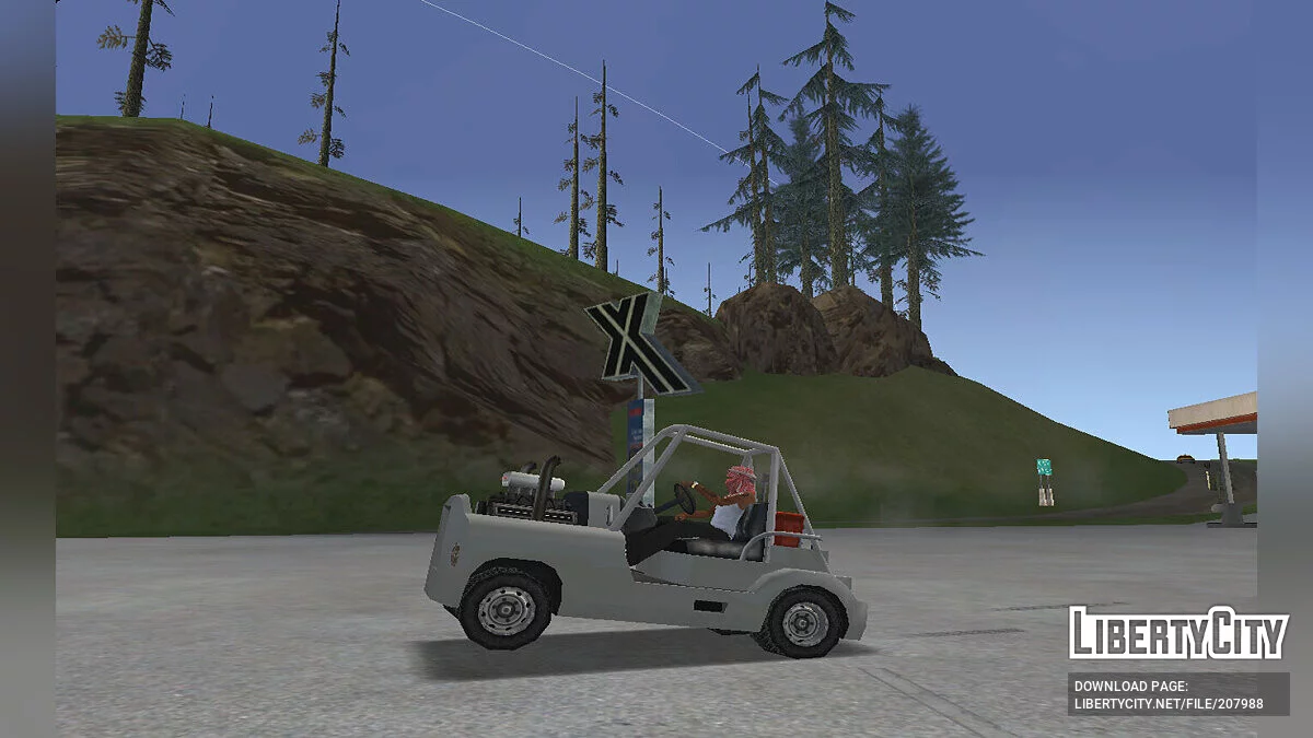 Overpowered V8 Gepäck / GTA San Andreas