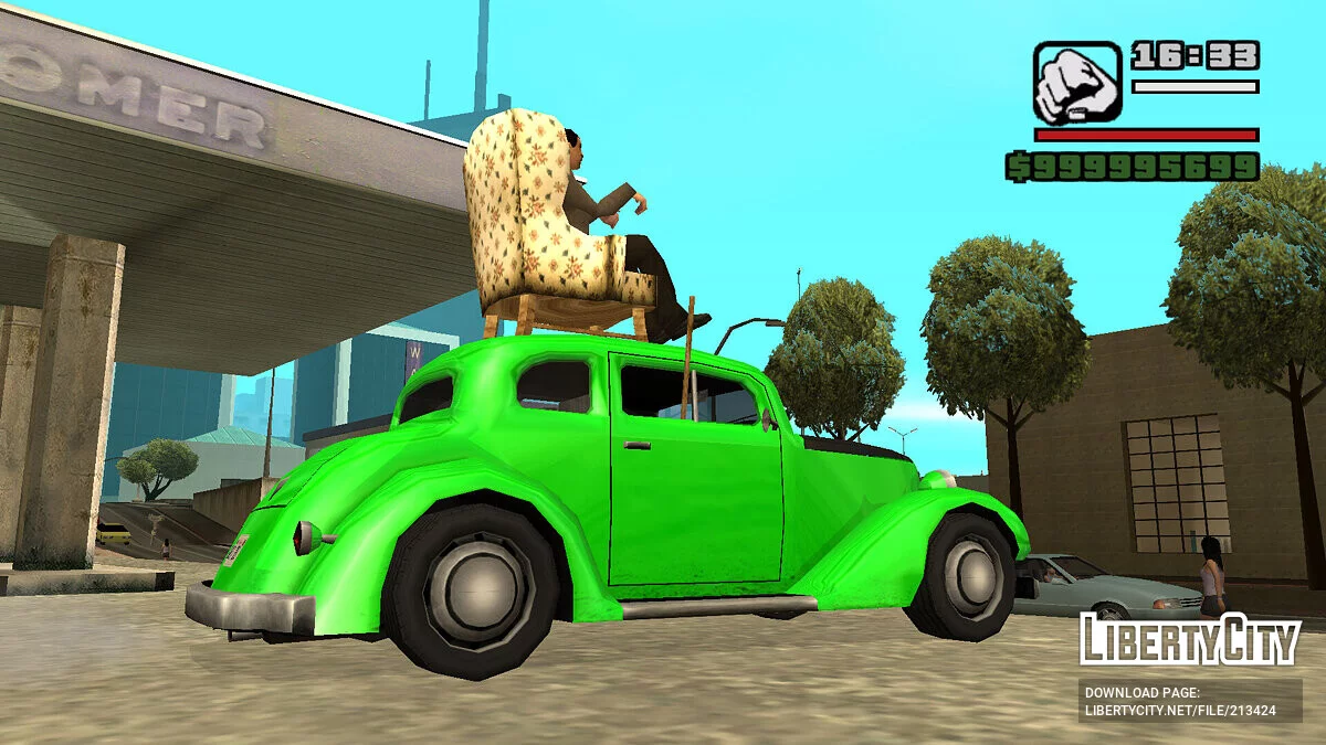 Carro do Mr. Bean (Hustler) / GTA San Andreas