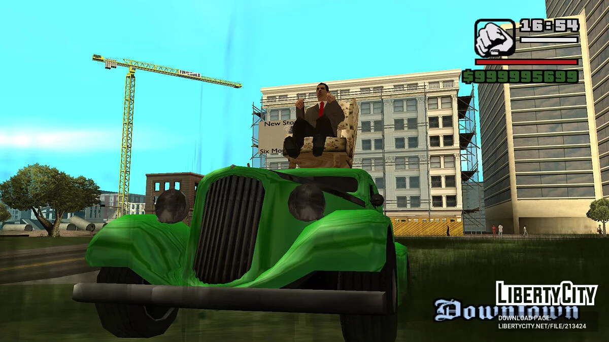 Carro do Mr. Bean (Hustler) / GTA San Andreas