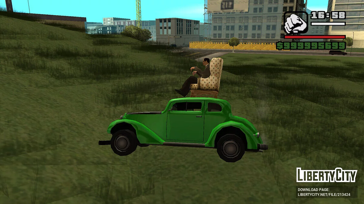 Carro do Mr. Bean (Hustler) / GTA San Andreas