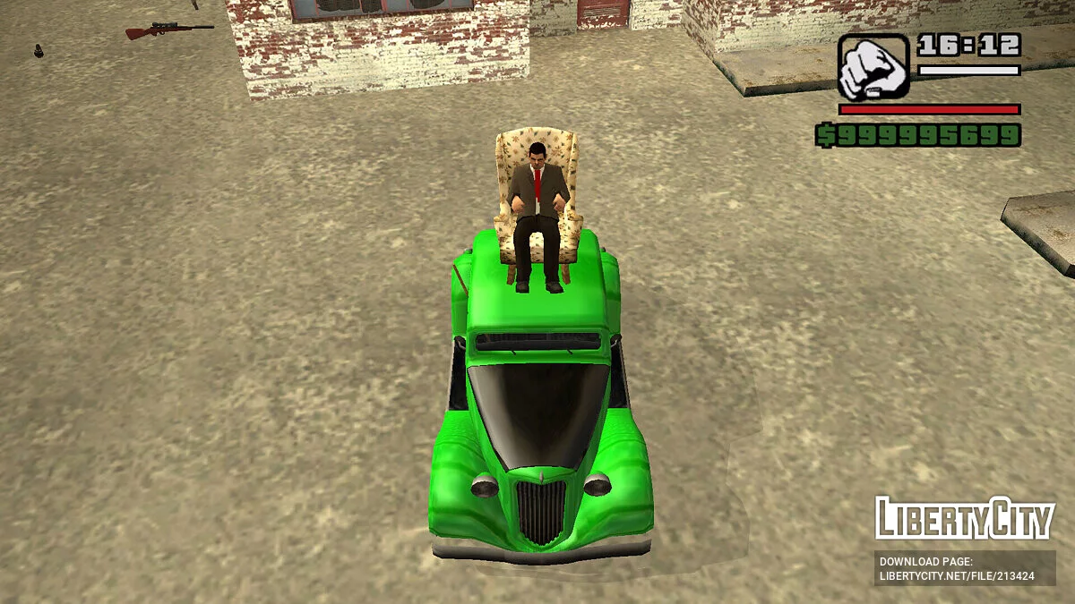 Carro do Mr. Bean (Hustler) / GTA San Andreas