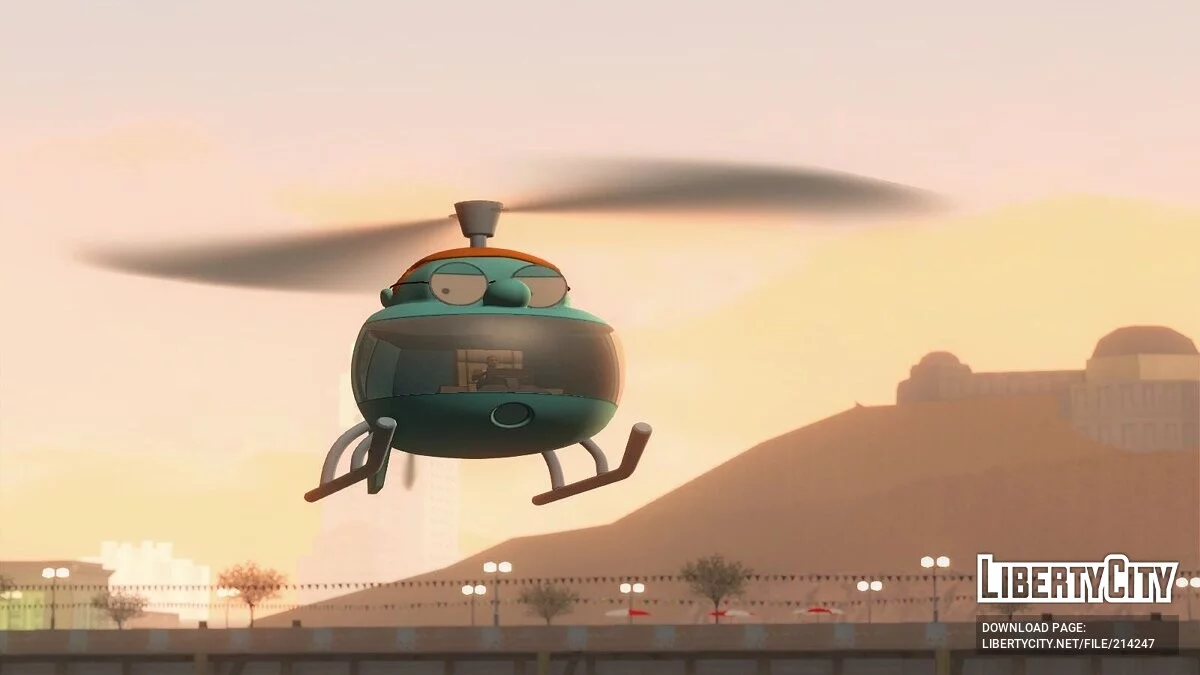 Petercopter [恶搞之家] / GTA San Andreas