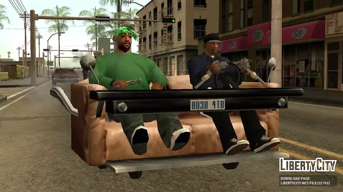 RUNE Sloboda (Диваномобіль) / GTA San Andreas